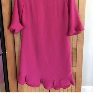 CeCe by Cynthia Steffe Ruffle Dress. Pink. Sz 0